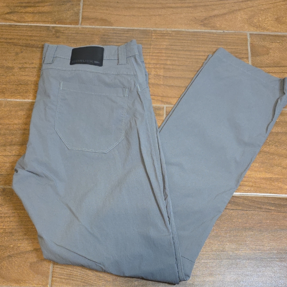 Goruck Men's BC Simple Pants 34x34 Grey
